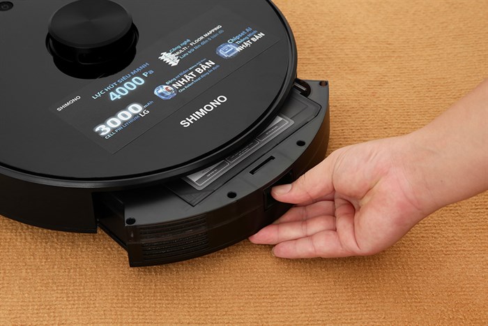 Robot hút bụi lau nhà Shimono XR530 Màu Đen