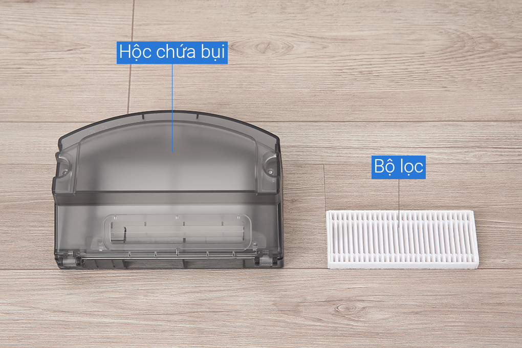 Robot hút bụi lau nhà Hitachi RV-X15N Màu Trắng