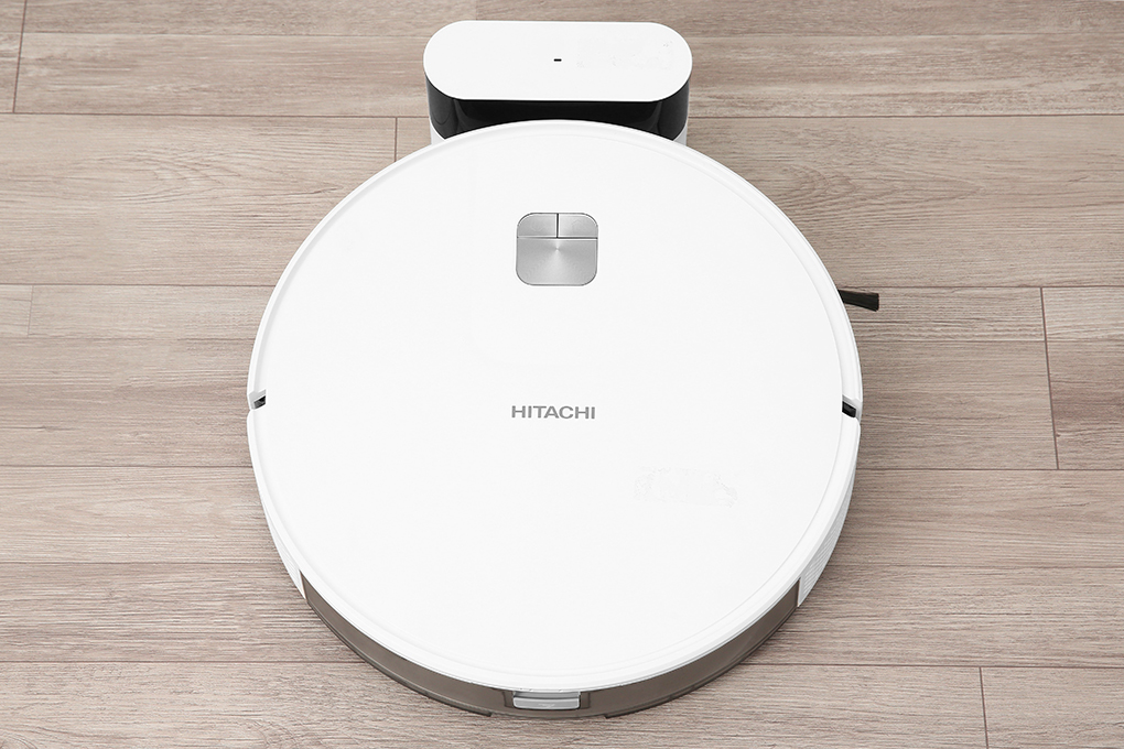 Robot hút bụi lau nhà Hitachi RV-X15N Màu Trắng