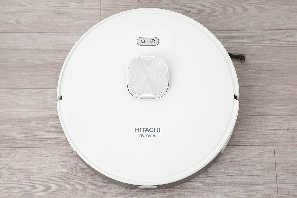 Robot hút bụi lau nhà Hitachi RV-X20M Màu Trắng