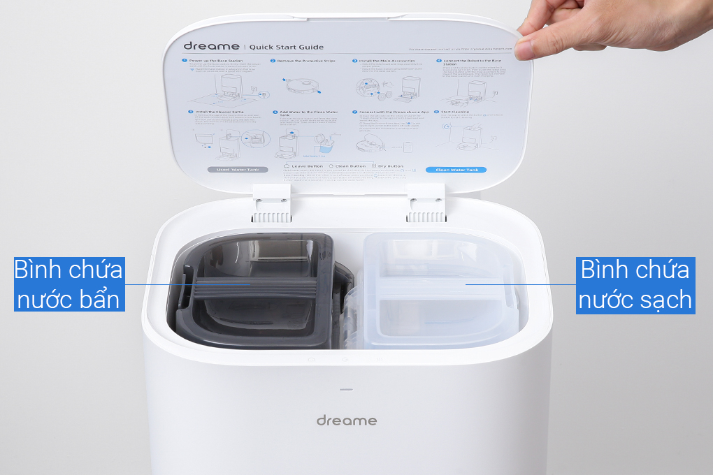Robot hút bụi lau nhà Dreame L10S Ultra SE Màu Trắng