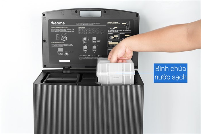 Robot hút bụi lau nhà Dreame L20 Ultra Màu Đen