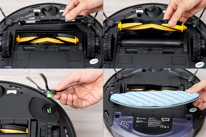 Robot hút bụi lau nhà Ecovacs Deebot Neo DLN26 Màu Đen