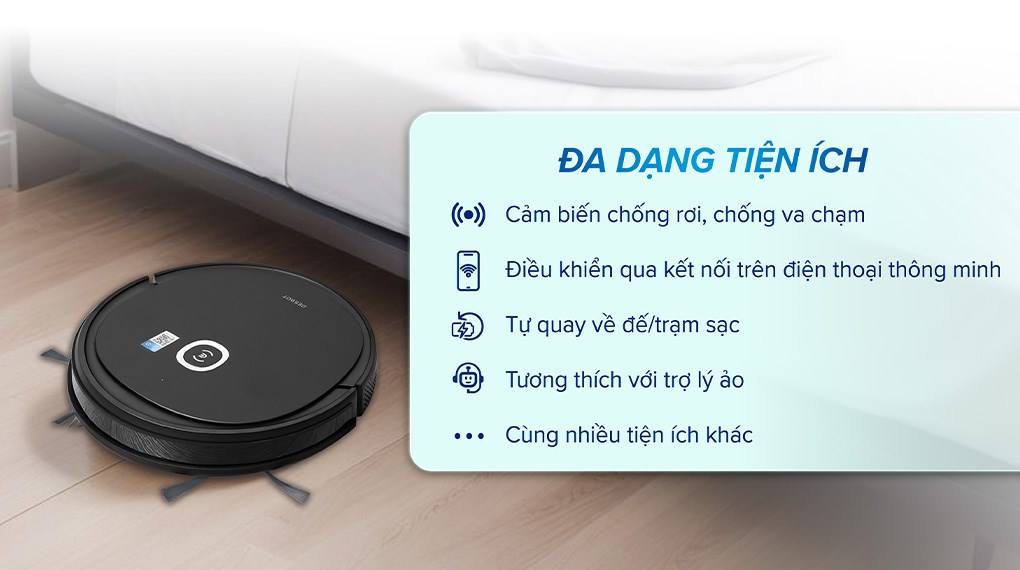 Robot hút bụi lau nhà Ecovacs U2 Pro