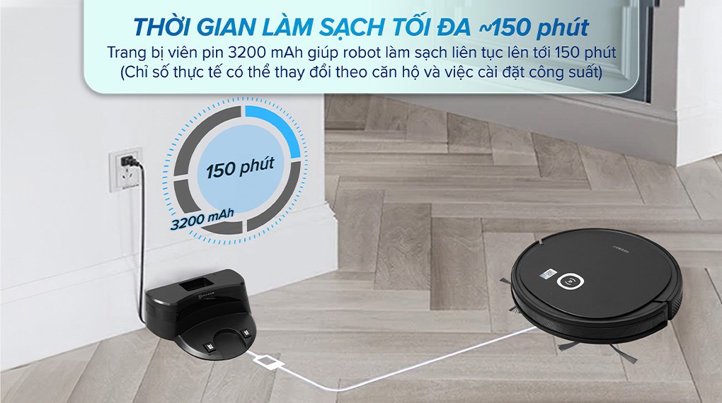 Robot hút bụi lau nhà Ecovacs U2 Pro