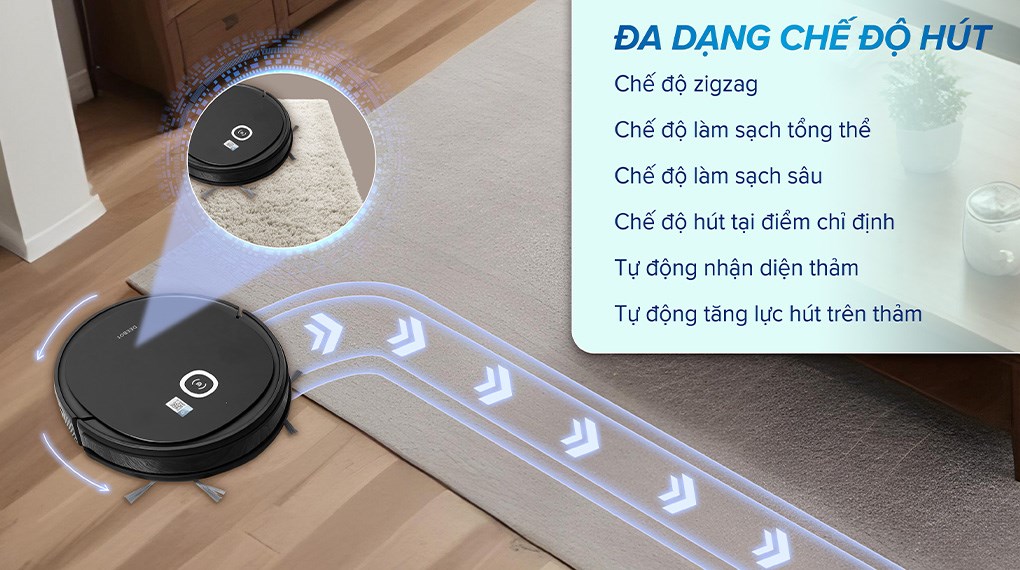 Robot hút bụi lau nhà Ecovacs U2 Pro