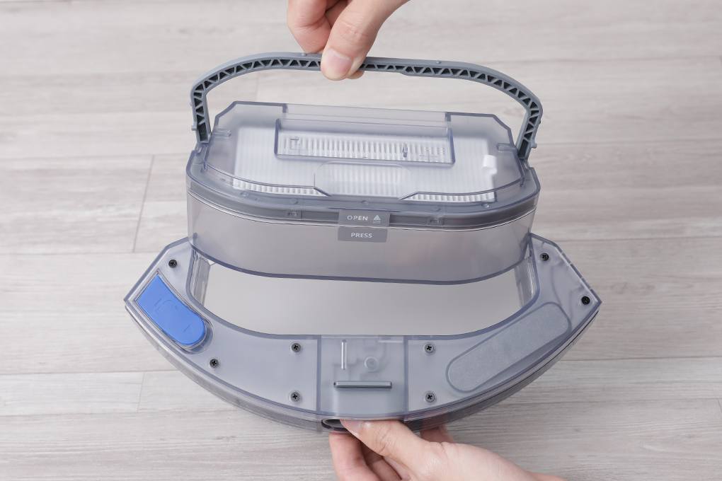 Robot hút bụi lau nhà Ecovacs Deebot U2 Pro Màu Đen