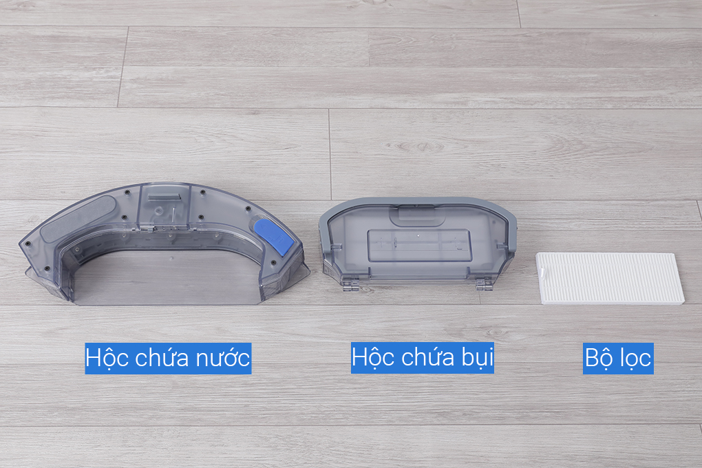 Robot hút bụi lau nhà Ecovacs Deebot U2 Pro Màu Đen