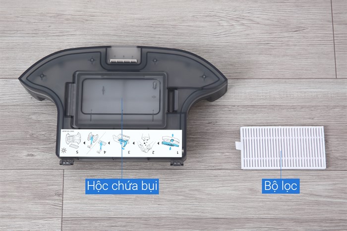 Robot hút bụi lau nhà Philips XU6500/82 Màu Màu be