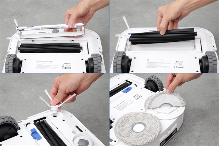 Robot hút bụi lau nhà Ecovacs Deebot X2 OMNI Màu Trắng