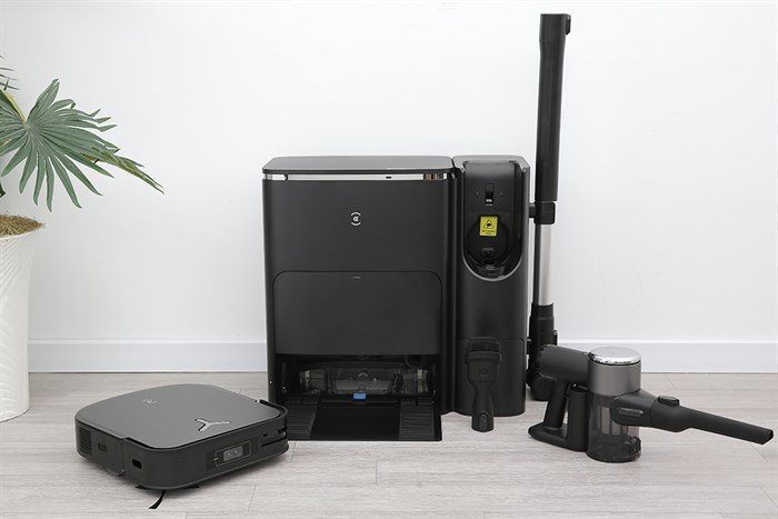 Robot hút bụi lau nhà Ecovacs X2 Combo Màu Đen
