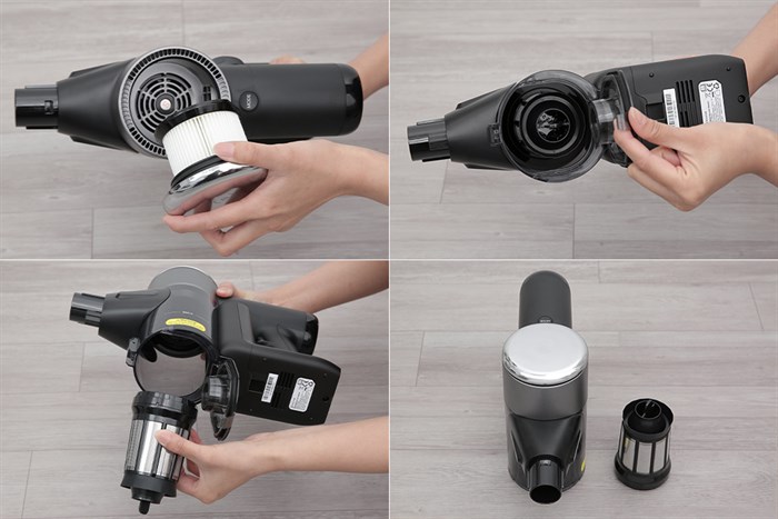 Robot hút bụi lau nhà Ecovacs X2 Combo Màu Đen