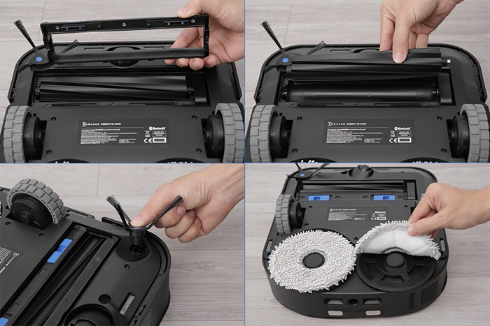 Robot hút bụi lau nhà Ecovacs X2 Combo Màu Đen