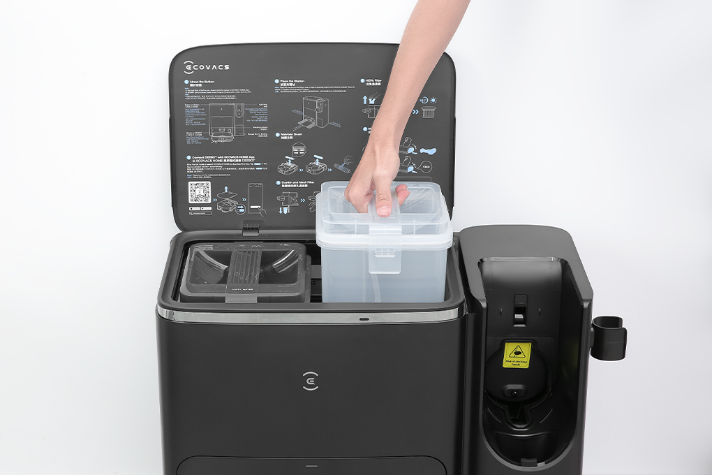 Robot hút bụi lau nhà Ecovacs Deebot X2 Combo Màu Đen