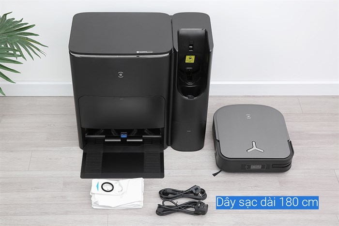 Robot hút bụi lau nhà Ecovacs X2 Combo Màu Đen