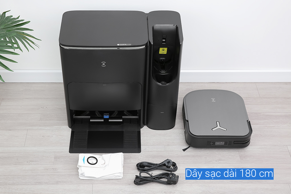 Robot hút bụi lau nhà Ecovacs Deebot X2 Combo Màu Đen