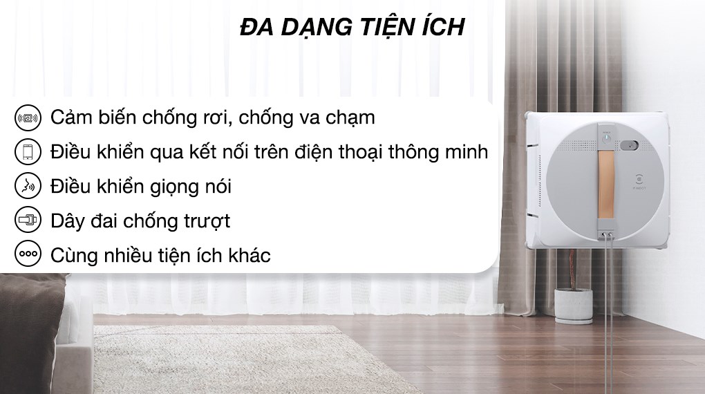 Robot lau kính Ecovacs Winbot W1 PRO