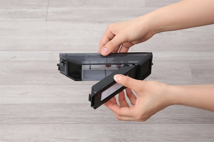 Robot hút bụi lau nhà Ecovacs T30 PRO OMNI - Đen Màu Đen