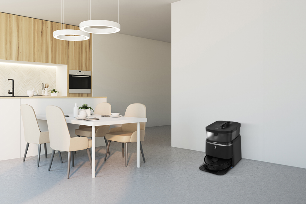 Robot hút bụi lau nhà Ecovacs T30 PRO OMNI - Đen Màu Đen