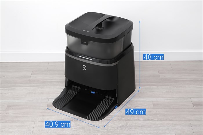 Robot hút bụi lau nhà Ecovacs T30 PRO OMNI - Đen Màu Đen