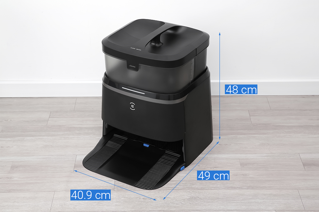 Robot hút bụi lau nhà Ecovacs T30 PRO OMNI - Đen Màu Đen