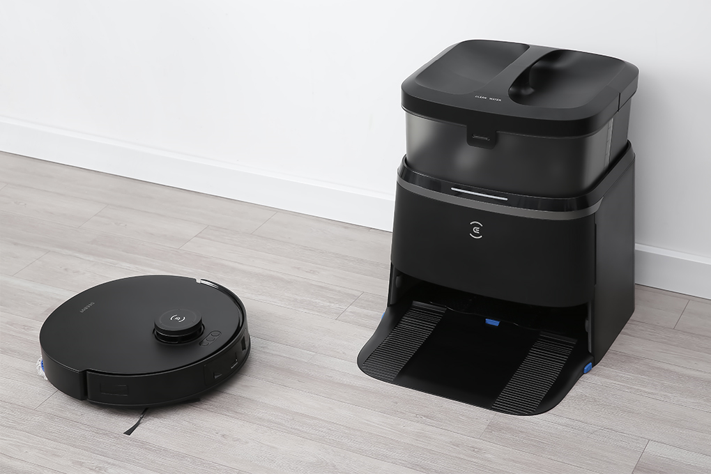 Robot hút bụi lau nhà Ecovacs T30 PRO OMNI - Đen Màu Đen