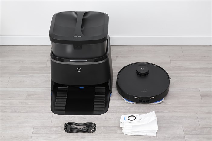 Robot hút bụi lau nhà Ecovacs T30 PRO OMNI - Đen Màu Đen