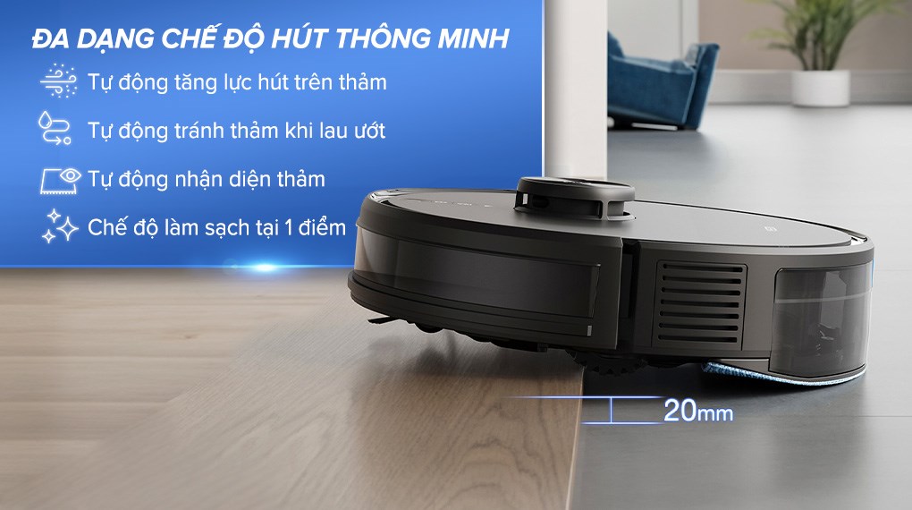 Robot hút bụi lau nhà Ecovacs Y1 PRO PLUS