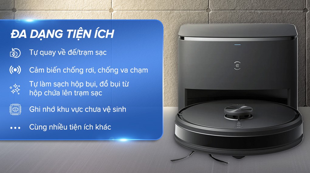 Robot hút bụi lau nhà Ecovacs Y1 PRO PLUS