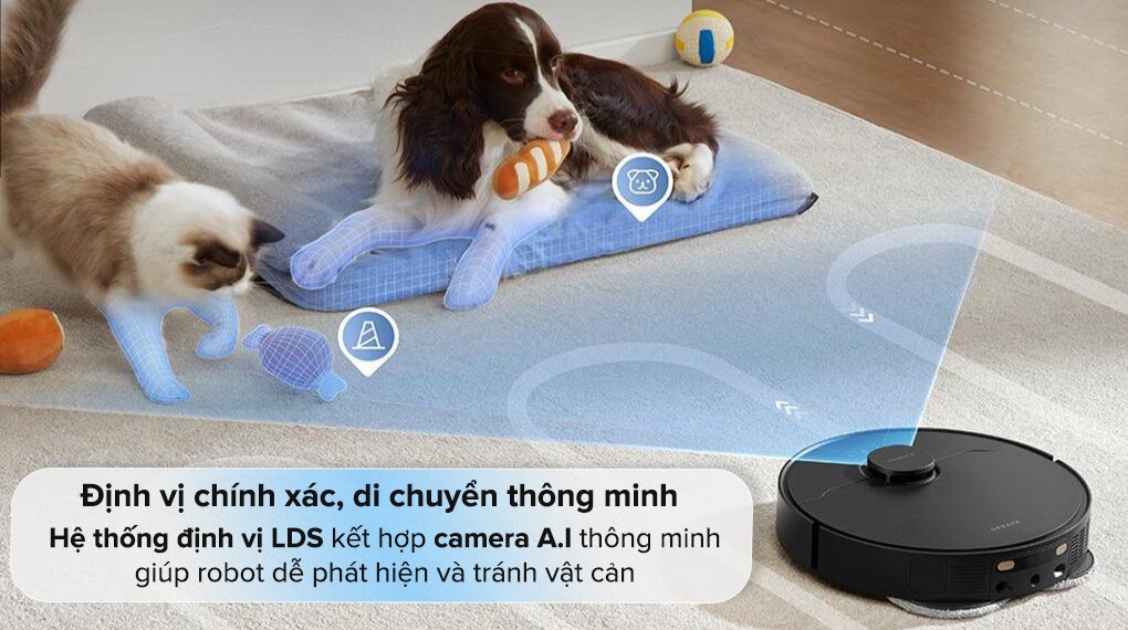 Robot hút bụi lau nhà Dreame X30 Ultra