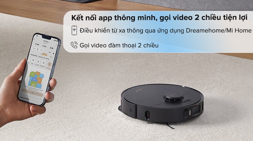 Robot hút bụi lau nhà Dreame X30 Ultra