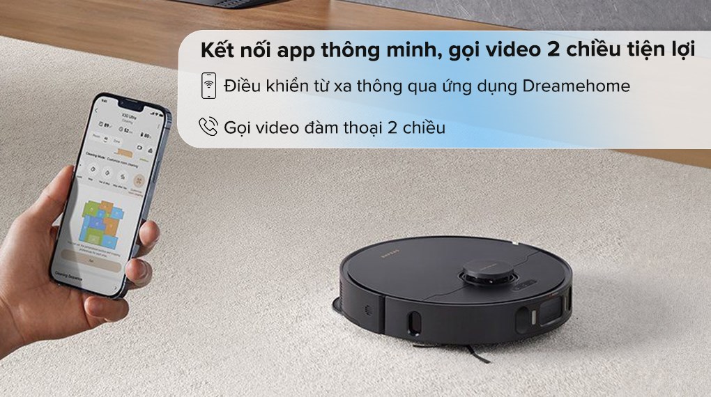 Robot hút bụi lau nhà Dreame X30 Ultra