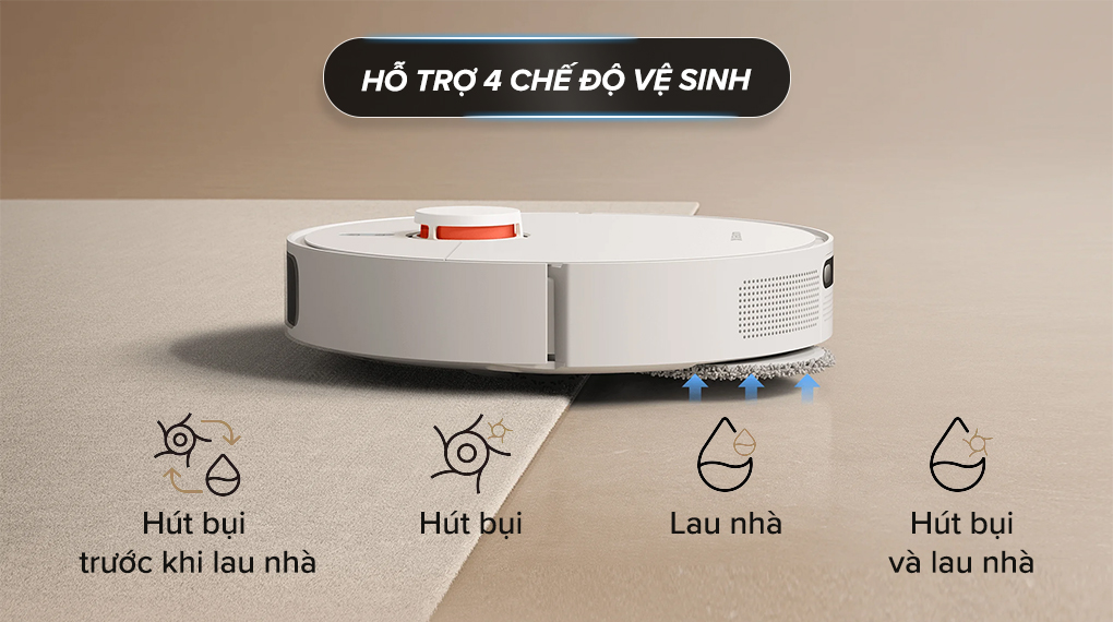 Review robot hút bụi lau nhà Xiaomi Vacuum X20+. Bước đột phá trong ...