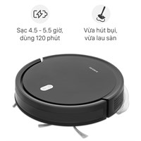 Robot hút bụi lau nhà Xiaomi Vacuum E5 - Đen