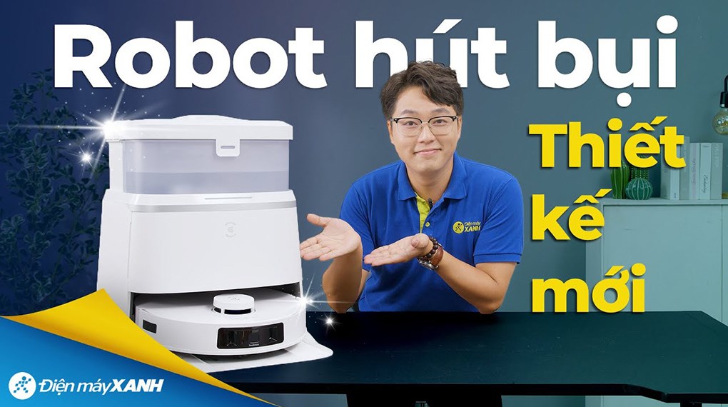 Robot hút bụi lau nhà Ecovacs T30 PRO OMNI - Trắng