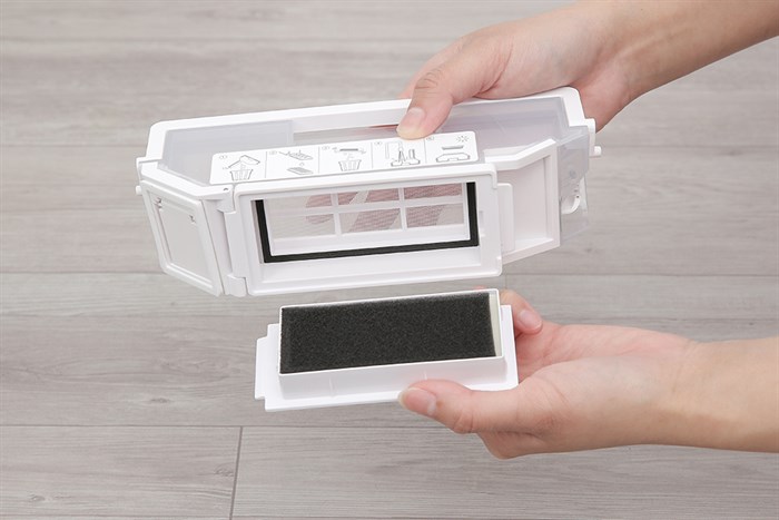 Robot hút bụi lau nhà Ecovacs T30 PRO OMNI - Trắng Màu Trắng