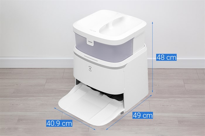 Robot hút bụi lau nhà Ecovacs T30 PRO OMNI - Trắng Màu Trắng