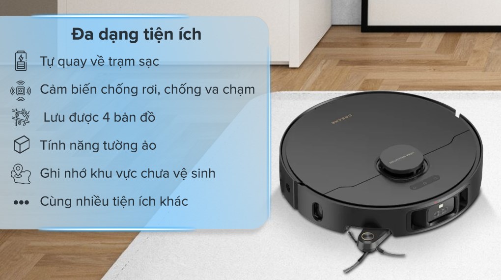 Robot hút bụi lau nhà Dreame X40 Ultra