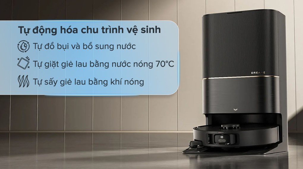 Robot hút bụi lau nhà Dreame X40 Ultra