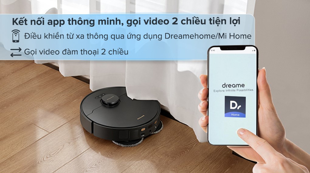 Robot hút bụi lau nhà Dreame X40 Ultra