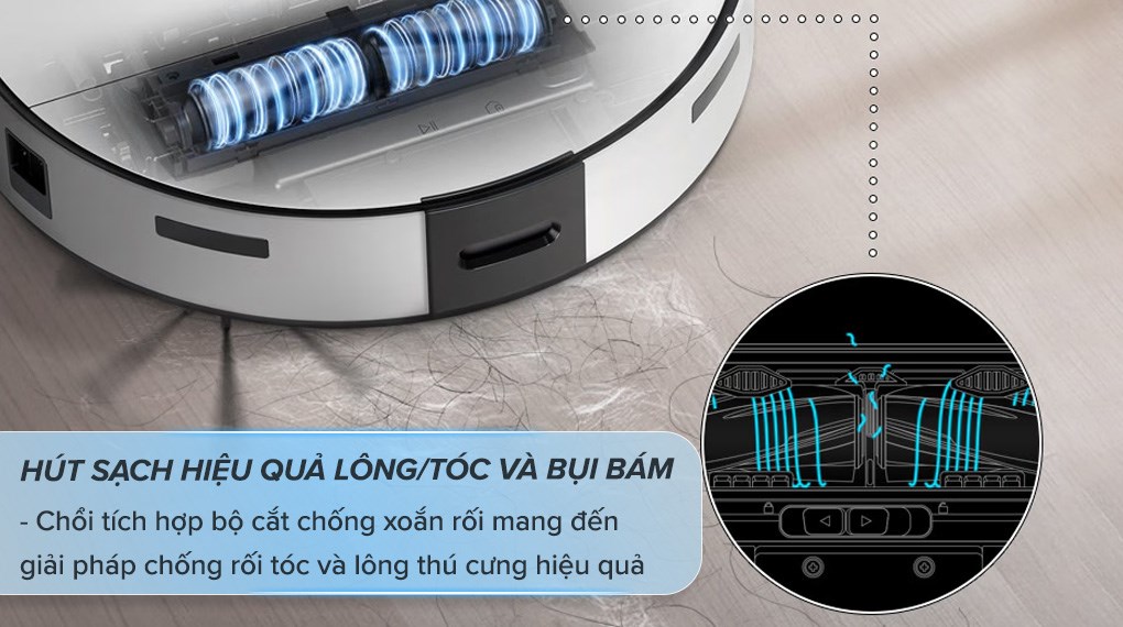 Robot hút bụi lau nhà Samsung VR7MD96514G/SV