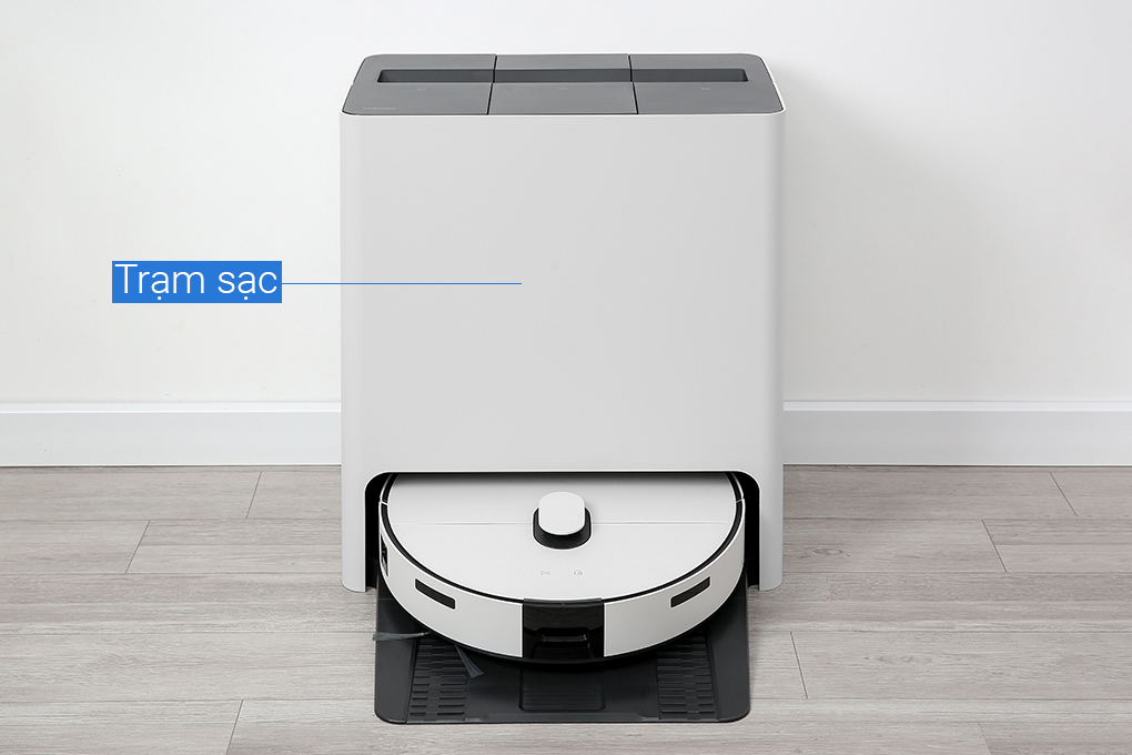 Robot hút bụi lau nhà Samsung VR7MD96514G/SV Màu Trắng