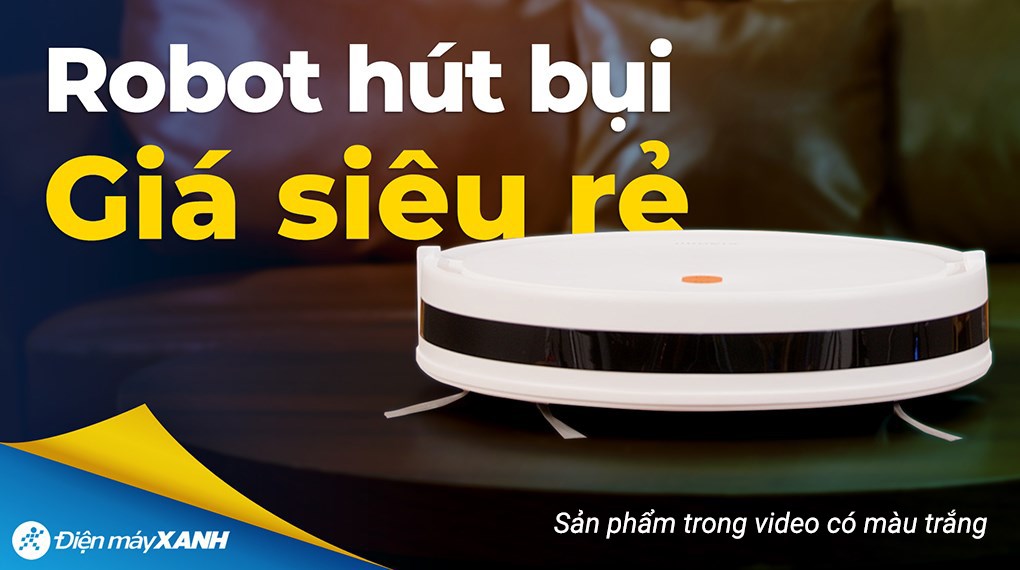 Robot hút bụi lau nhà Xiaomi Vacuum E5 - Trắng