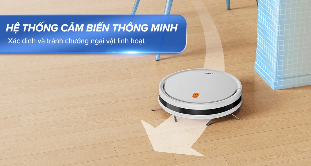 Robot hút bụi lau nhà Xiaomi Vacuum E5 - Trắng