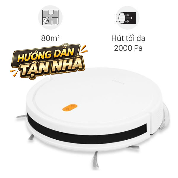 Robot hút bụi lau nhà Xiaomi Vacuum E5 - Trắng