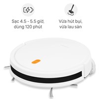 Robot hút bụi lau nhà Xiaomi Vacuum E5 - Trắng