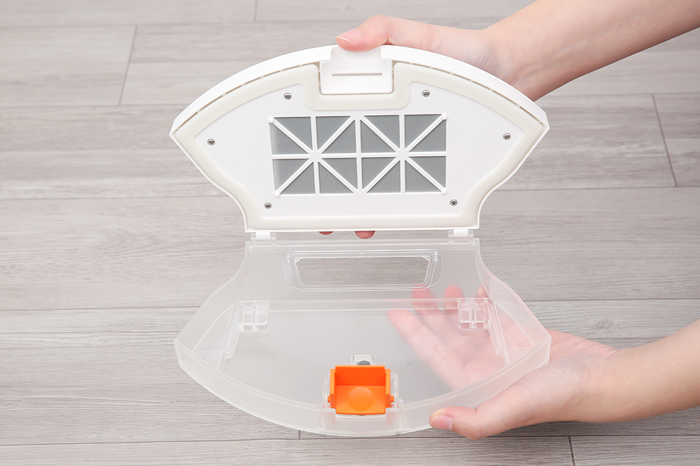 Robot hút bụi lau nhà Xiaomi Vacuum E5 - Trắng Màu Trắng