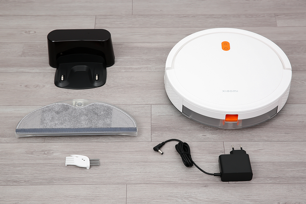 Robot hút bụi lau nhà Xiaomi Vacuum E5 - Trắng Màu Trắng