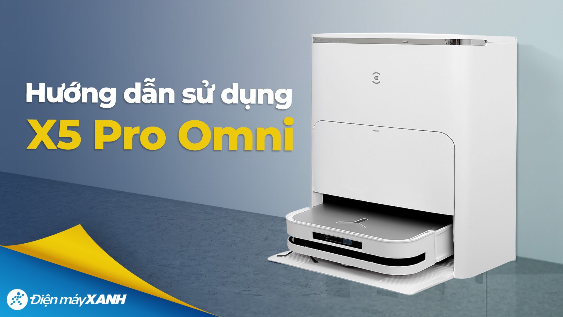 Robot hút bụi lau nhà Ecovacs Deebot X5 PRO OMNI