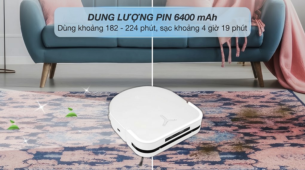 Robot hút bụi lau nhà Ecovacs Deebot X5 PRO OMNI